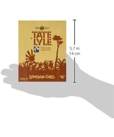 Fairtrade Tate & Lyle Demerara Sugar Cubes 500g - Premium Quality Sugar - Buy Online on GoSupps.com