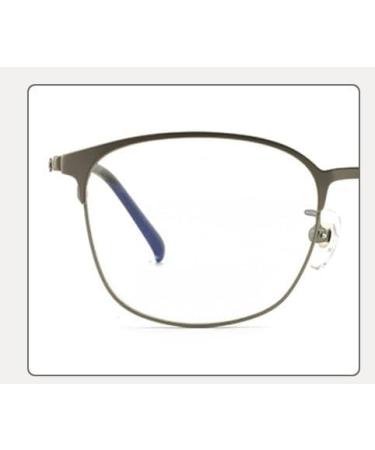 Zhuyiqz Classic High-End Anti-Blue Light Reading Glasses for Men & Women - HD Clear View Flat Light Mirror (+350 Color: C2) - Buy Online on GoSupps.com