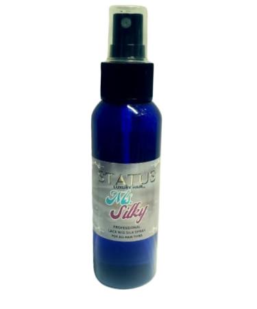 MS SILKY Lace Front Wig Silk Spray STATUS LUXURY HAIR 120ml Instant Straightening Hair Silk Spray Silk Press Spray Clear