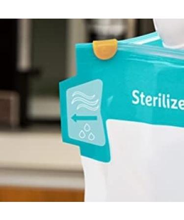 Munchkin Baby Bottle Sterilizer Bag - Travel-Friendly and Convenient (1 Bag) - Buy Online on GoSupps.com