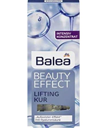 Balea Beauty Effect Lifting Treatment Ampoules With Hyaluronic Acid Balea Beauty Effect Lifting Kur 24er PACK - 24x (7x0.03 fl.oz.)