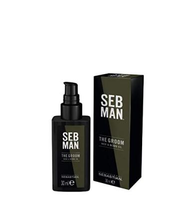 Seb Man The Groom Hair & Beard Oil Duo Pack - 2 x 30ml | Premium Grooming Essential for Men | International Shipping Available - Buy Online on GoSupps.com