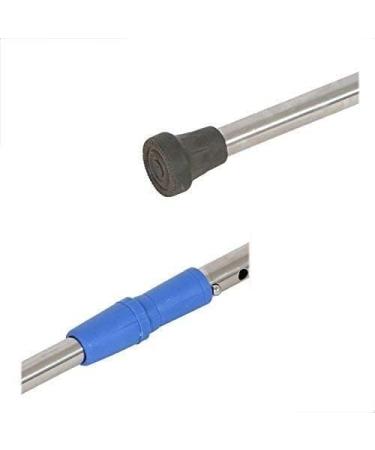 Telescopic Non Slip Crutches Crutches Can Be Stretched Old Man's Cane Stainless Steel Walking Stick Walking Stick with Hospital for Arthritis Elderly Seniors & Handicap The New Independence - Buy Online on GoSupps.com