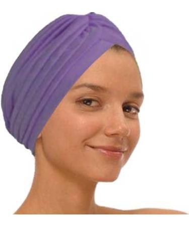 Beautifeye Fashion Turban Funky Headwrap Bandana Style Also Ideal for Hair Loss and Chemo (Purple)