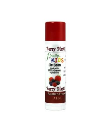 Finally Pure - Berry Blast Lip Balm for Kids - All ORGANIC Ingredients
