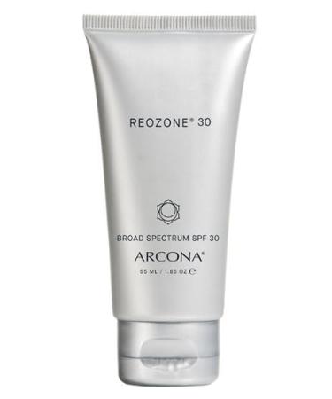 Arcona Reozone - Zinc Oxide SPF 30 - Clear Zinc Oxide Sunscreen with Vitamin E Safflower and Organic Sunflower 1.85 Oz. Made In The USA