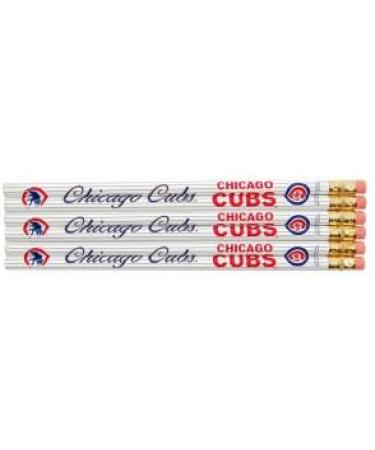 WinCraft MLB Chicago Cubs Pencil Set - Official Merchandise (6 Pack) - Buy Online on GoSupps.com
