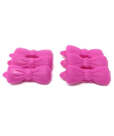 Mini Hair Clip for Pets Hair Accessories Dog Hair Clip 6 Pieces Hair Clips Fuchsia 13 - Buy Online on GoSupps.com