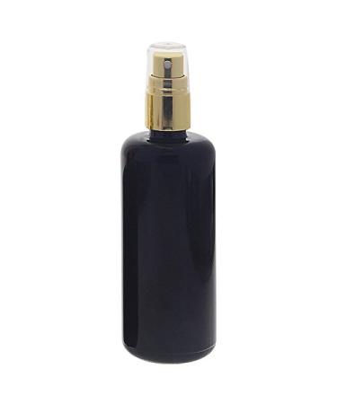Violet glass spray bottle highly light-protective purple Miron glass bottle with gold. Pump atomizer Kosmetex bottle 100 ml