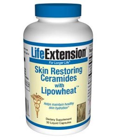 Life Extension Skin Restoring Phytoceramides with Lipowheat 30.0 Servings (Pack of 1)