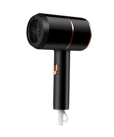 Professional Ion Salon Hair Dryer Powerful Ceramic Tourmaline Hair Dryer Professional Ion Silent Hair Dryer Attachments-best Soft Touch Body (Black) Green white