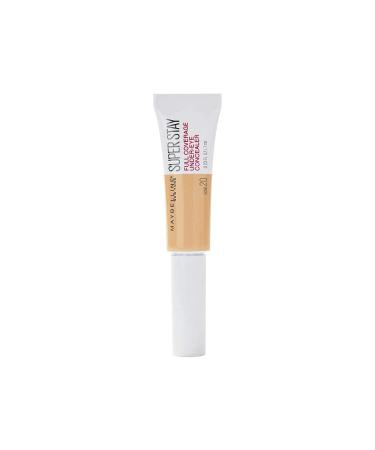 2 x Maybelline Superstay Full Coverage Under-Eye Concealer 5ml - 20 Sand