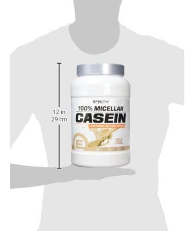 Efectiv Nutrition 100% Micellar Casein - 908g (Vanilla) Vanilla 908 g - Buy Online on GoSupps.com