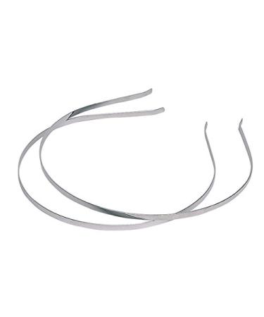 ROSENICE 10 Pack Metal Hairbands - 7mm Hair Hoops for DIY Accessories | International Shipping Available - Buy Online on GoSupps.com