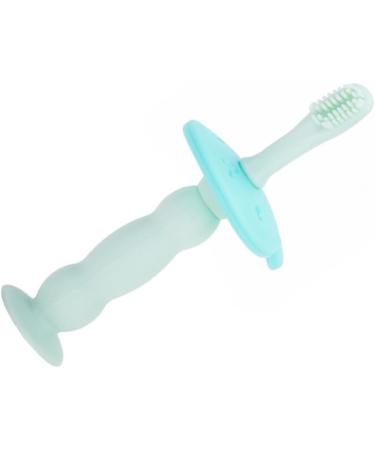 Minkissy Toddler Toothbrush - Soft Silicone Bristle Teething Training Brush for Young Children - Buy Online on GoSupps.com