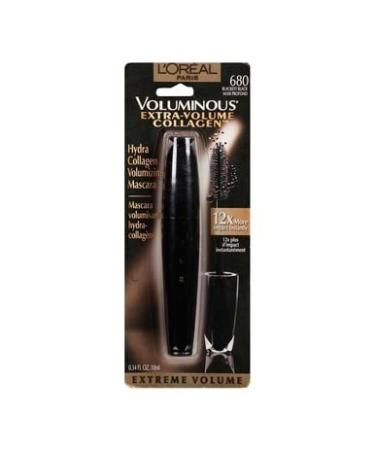 L'Oreal Voluminous Extra-Volume Collagen Mascara - Blackest Black 0.34 fl oz | Enhance Your Lashes - Buy Online on GoSupps.com