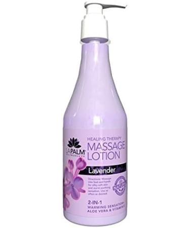 La Palm Massage Lotion Sweet Lavender Dreams 8oz