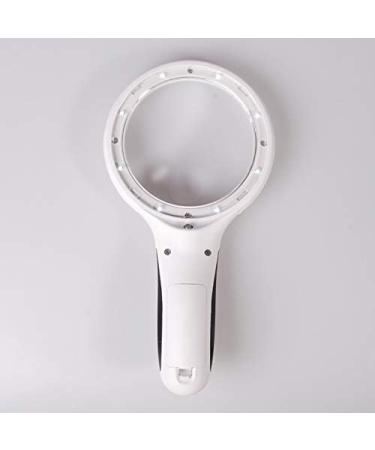 Magnifiers Handheld 2.5 Times 8 Times with Light Magnifier Professional High-Definition LED Light Reading Magnifying Glass Reading Aids - Buy Online on GoSupps.com