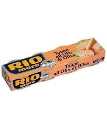 Rio Mare Tuna in Olive Oil 80g(Pack of 3) | Premium Italian Tuna | Rich in Flavor and Omega-3 | Freashness Sealed in Tin | Mediterranean Delicacy | Sustainably Sourced