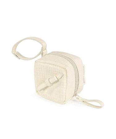 Pasito a Pasito Nido Beige Pacifier Bag - Stylish & Functional Baby Accessories | International Shipping - Buy Online on GoSupps.com