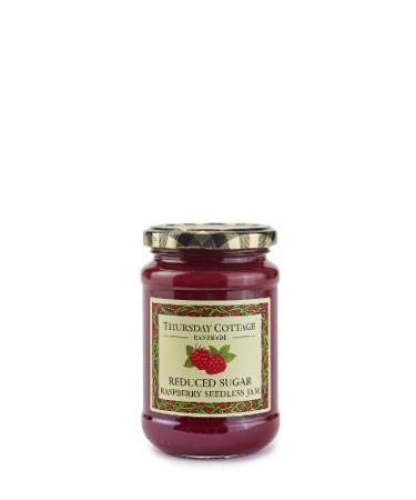 Thursday Cottage | Reduced Sugar Raspberry Seedless Jam | 4 x 315g