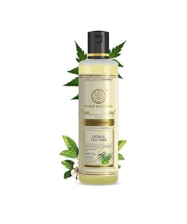 K.hadi N.atural Neem and Tea Tree Face Wash Purifying and Cleansing Formula 200ml