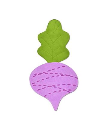 Apple Park Radish Veggie Crinkle Blanket Collection Toys for Newborns  Infants  Toddlers - Hypoallergenic  100% Organic Cotton  2
