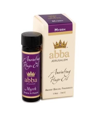 Abba Christian Products Myrrh Anointing Oil (1/4 oz roll-on) 1 pk