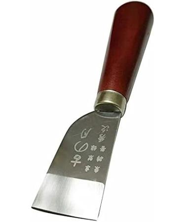 Dujiso Leather Cutting Knife with Wooden Handle - Ideal for DIY Leathercraft | Leather Working Tool for Precision Cutting - Buy Online on GoSupps.com