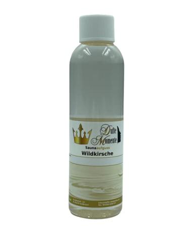 Sauna infusion concentrate wild cherry - 250ml in PET bottle with dropper cap and child safety lock Wild Cherry 250ml