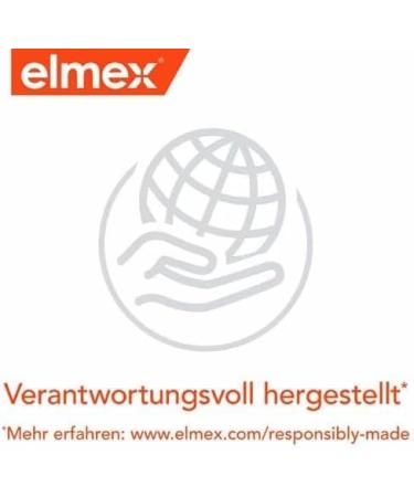 Elmex Toothpaste Caries Protection 75 ml - 6 Pack | Effective Dental Care & Celexqua Toothbrush Cap - Buy Online on GoSupps.com