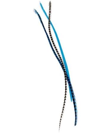 Real Feather Hair Extensions - Ice (Set of 3 Feathers) - Buy Online on GoSupps.com