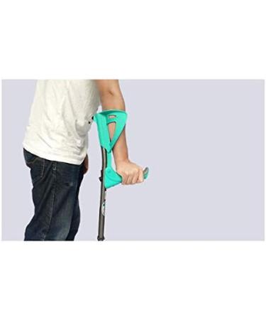 SilteD Canes Crutchs Crutch Forearm Crutch Squat Non- Slip Walking Stick Damping Elbow Stick Walker Cane 89119 cm - Buy Online on GoSupps.com