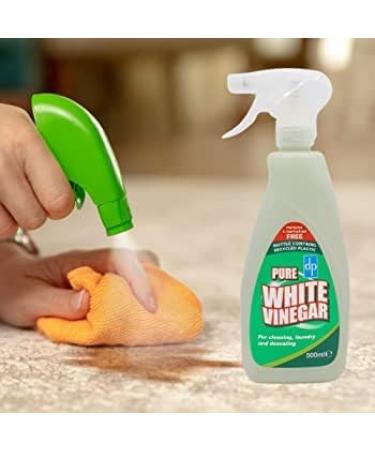 500ml white vinegar spray undiluted white vinegar dri pak white vinegar 45% vinegar oven cleaning spray trigger spray bottle which can be used as window cleaning equipment. - Buy Online on GoSupps.com