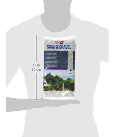 AMTRA GRAVEL NOA - Natural White Aquarium Gravel 2KG | Coarse Grains 2-5mm - Buy Online on GoSupps.com