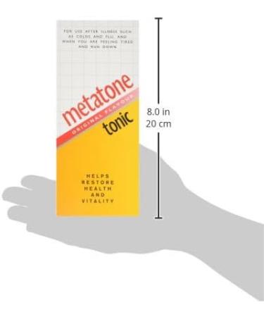 Metatone Tonic 500ml Original Flavor - Boost Energy & Vitality - Buy Online on GoSupps.com