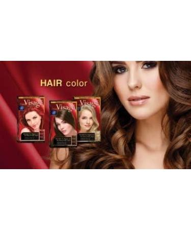 Visage Hair Fashion Permanent Hair Color 38 Intense Violet Permanent Hair Color Cream with Keratin and Argan Oil - Buy Online on GoSupps.com