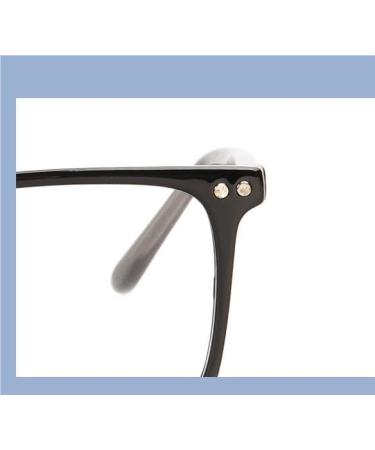 Fuqinqingoz Robust Reading Glasses | Anti-Blue Light Computer Readers | HD Clarity for Men & Women | Flat Lighting Mirror | Color C2 Size +100 - Buy Online on GoSupps.com