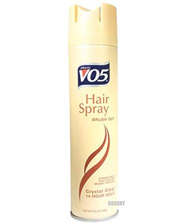 VO5 Brush Out Crystal Clear Hair Spray Aerosol Hard To Hold 8.5oz (Pack of 3) - 14 Hour Long-Lasting Hold - Buy Online on GoSupps.com