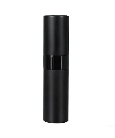 Getdoublerich Five Color Options 8ML Perfume Bottle Including Black Silver Pink Blue and Gold (Black and Black)