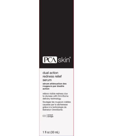 PCA Skin Dual Action Redness Remover Serum - Hydrating Anti-Redness Treatment for Inflammation (1 fl oz) - International Shipping Available - Buy Online on GoSupps.com