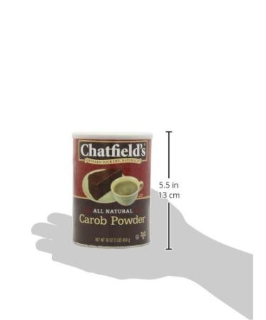 Chatfields Carob Powder 16oz - Pack of 3 | Pure Carob Cocoa Substitute - Buy Online on GoSupps.com
