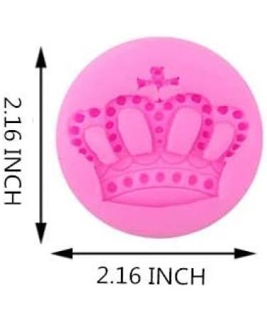 Silicone Crown Fondant Candy Mold - DIY Handcraft for Chocolate, Cake Decoration, Cupcake Topper, Resin, Clay Crafting - Buy Online on GoSupps.com