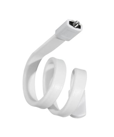 Babyphone bracket baby camera holder baby monitor bracket camera bracket universal baby monitor bracket compatible with most baby monitor for children's bed cot railing (white)