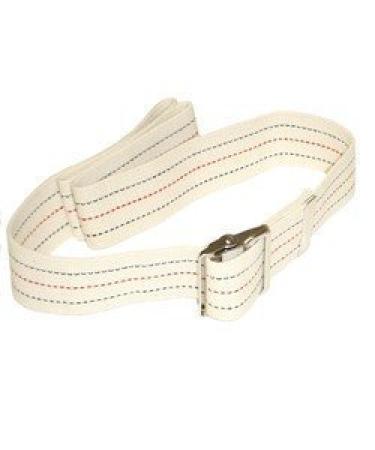 Buy 80317 Gait Belt with Metal Buckle - 2 Inch Width 60 Inch Length 1 Stripe - International Shipping Available - Buy Online on GoSupps.com
