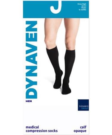 SIGVARIS Men s DYNAVEN Closed Toe Calf-High Socks 30-40mmHg - Black Extra Large Long - Comfort & Compression for Men - International Shipping Available - Buy Online on GoSupps.com