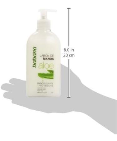  Babaria Babaria Hand Soap with Aloe 0.5 L - Buy Online on GoSupps.com