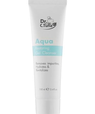 FARMASi Dr. C. Tuna Aqua Restoring Gel Cleanser - Hydrating Facial Cleanser for Dry & Normal Skin | 100ml - International Shipping Available - Buy Online on GoSupps.com
