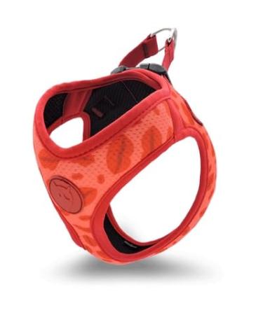 Morso Dog Harness Body Mesh Recycled Lipstick Pink