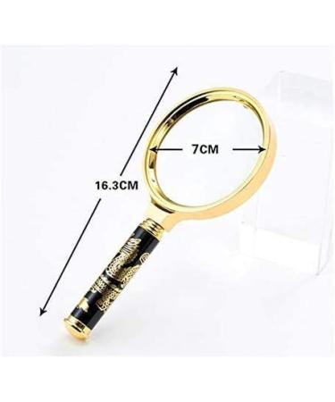 Magnifying Glasses Vision aids Magnifying Glass Super Clear 20x Anti-Fall Reading Elderly Students Convenient Handheld Extension Mirror Stationery Office Supplies 1PCS Better life - Buy Online on GoSupps.com